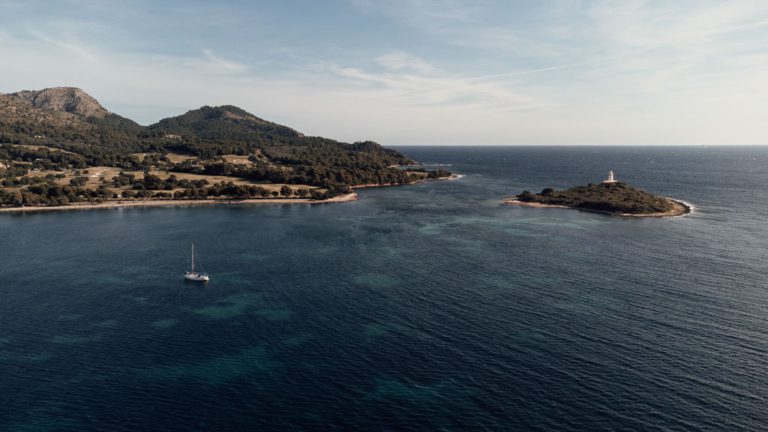 Mallorca über dem Meer im Hochzeitsfotografie Bootcamp Mallorca
