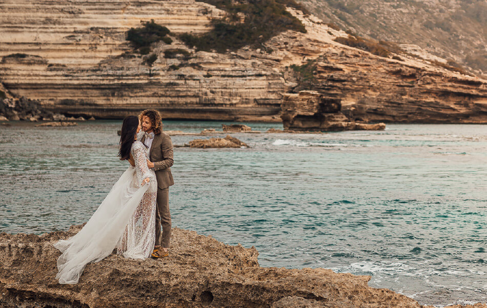 Hochzeitsshooting am Meer Mallorca